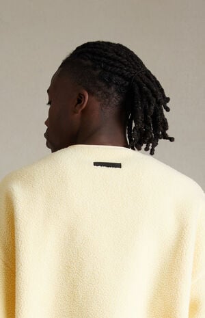 Garden Yellow Polar Fleece Crew Neck Sweatshirt image number 4