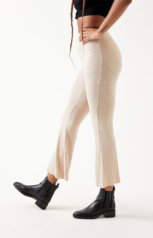 Ribbed Flare Pants image number 3