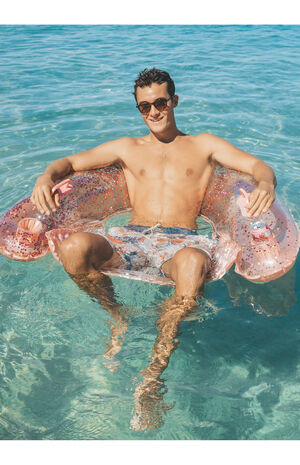 Jumbo Rose Gold Glitter Sun Chair image number 3