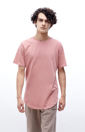 Pink Willem Scallop T-Shirt image number 1
