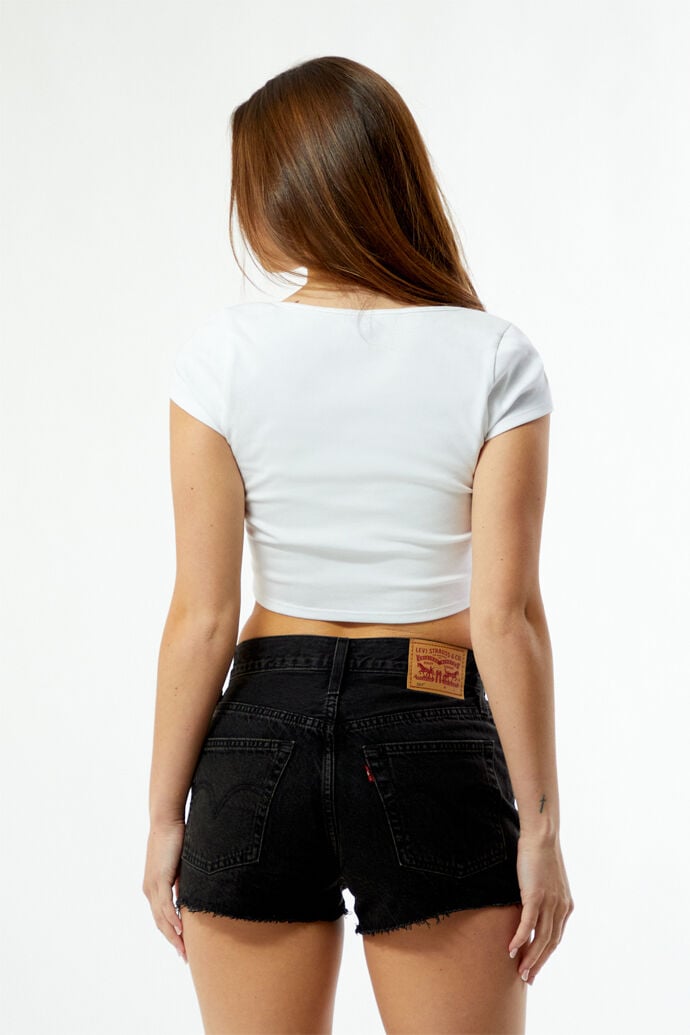 Levi's Black 501 Denim Shorts | PacSun