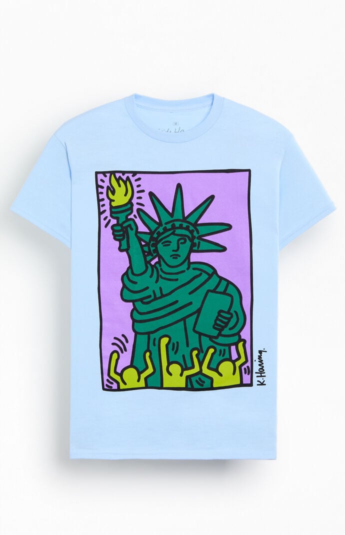 PacSun Keith Haring Lady Liberty T-Shirt