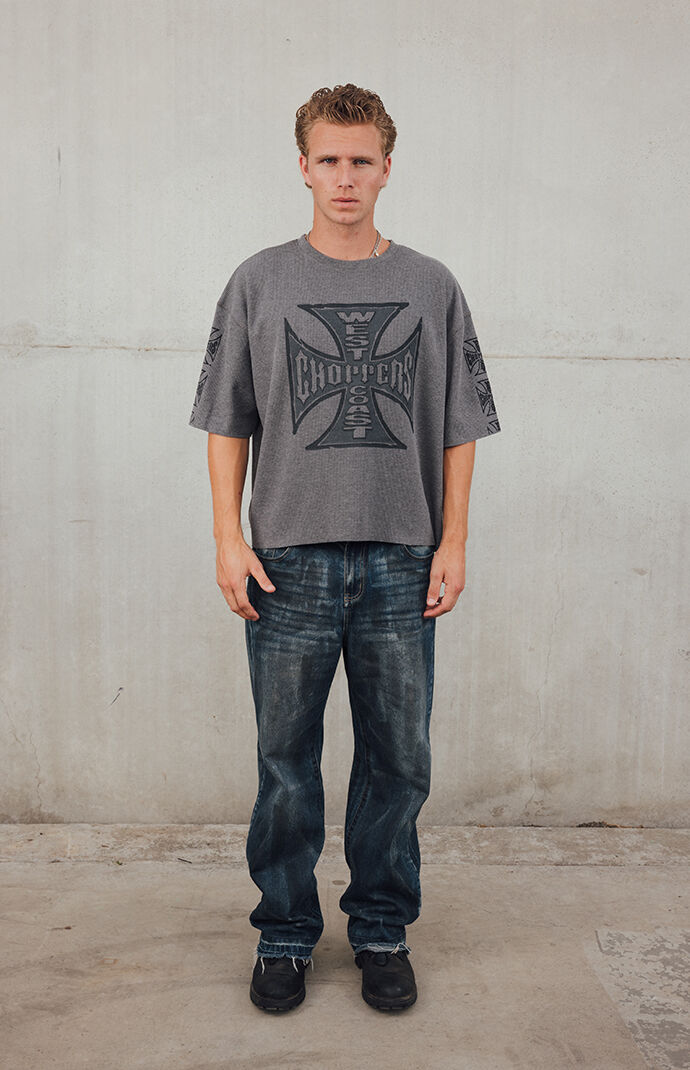 West Coast Choppers Cutoff Waffle Knit T-Shirt | Pacsun