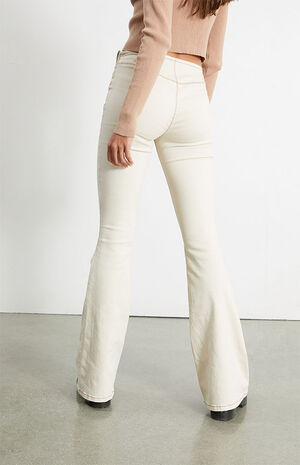 Bone Low Rise Flare Pants image number 4