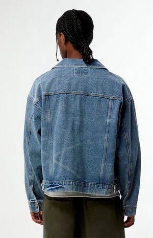 Brooks Medium Blue Denim Jacket image number 4