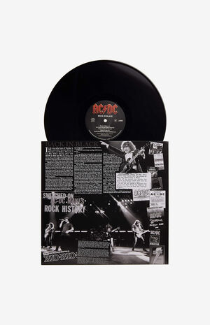 AC/DC Back In Black Vinyl Record image number 3