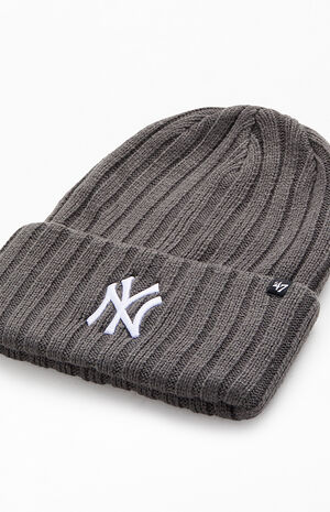 NY Yankees Ribbed Haymaker Beanie image number 2