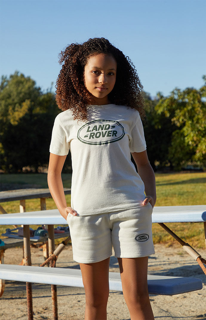 Kids land rover t shirt 2025