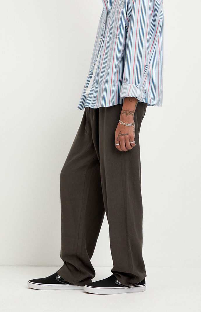 Pacsun Wilder Linen Straight Pants | Pacsun