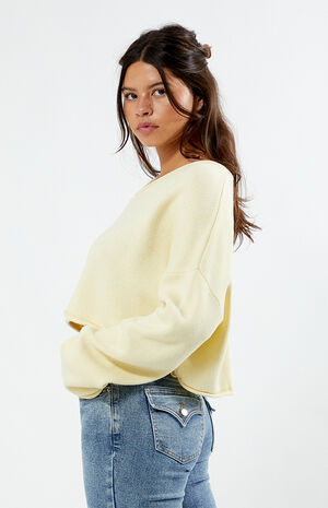 Effie Boxy Cropped Sweater image number 2