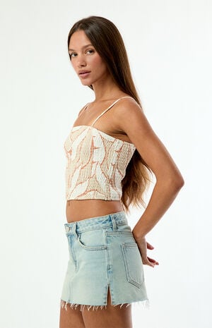 Tropic Breeze Woven Tank Top image number 2