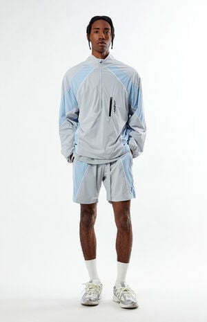 Grey Active Shorts image number 4