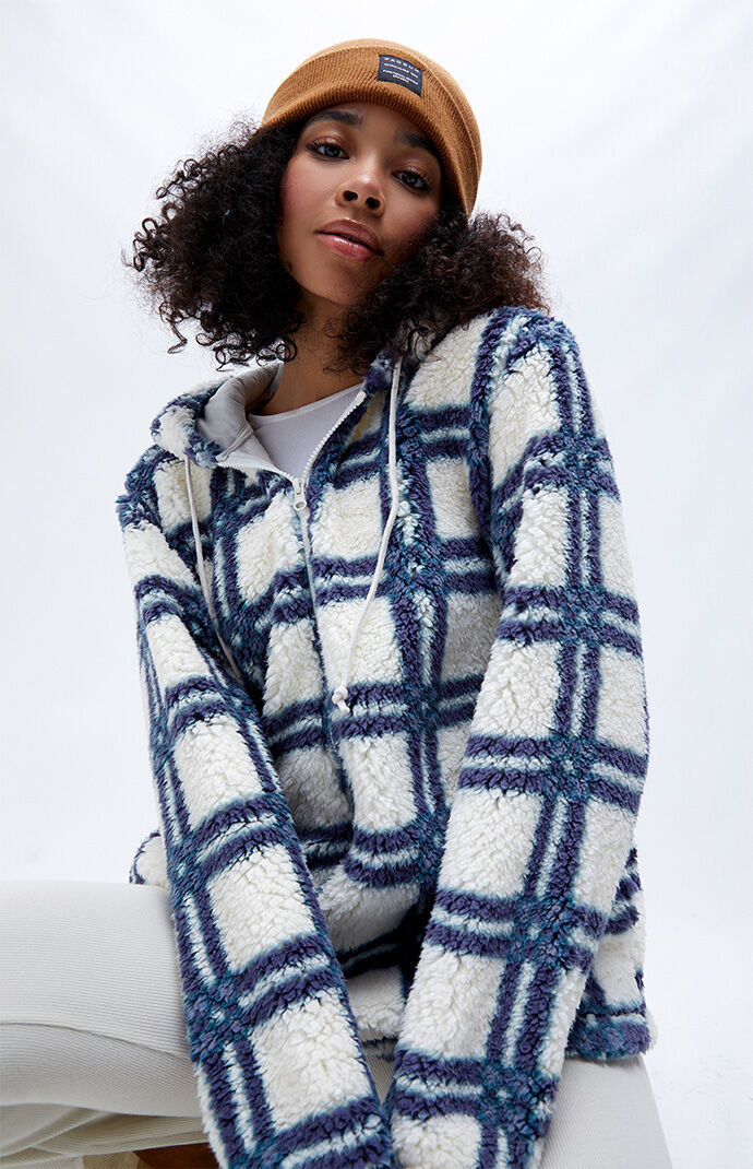 Pacsun sherpa deals hoodie