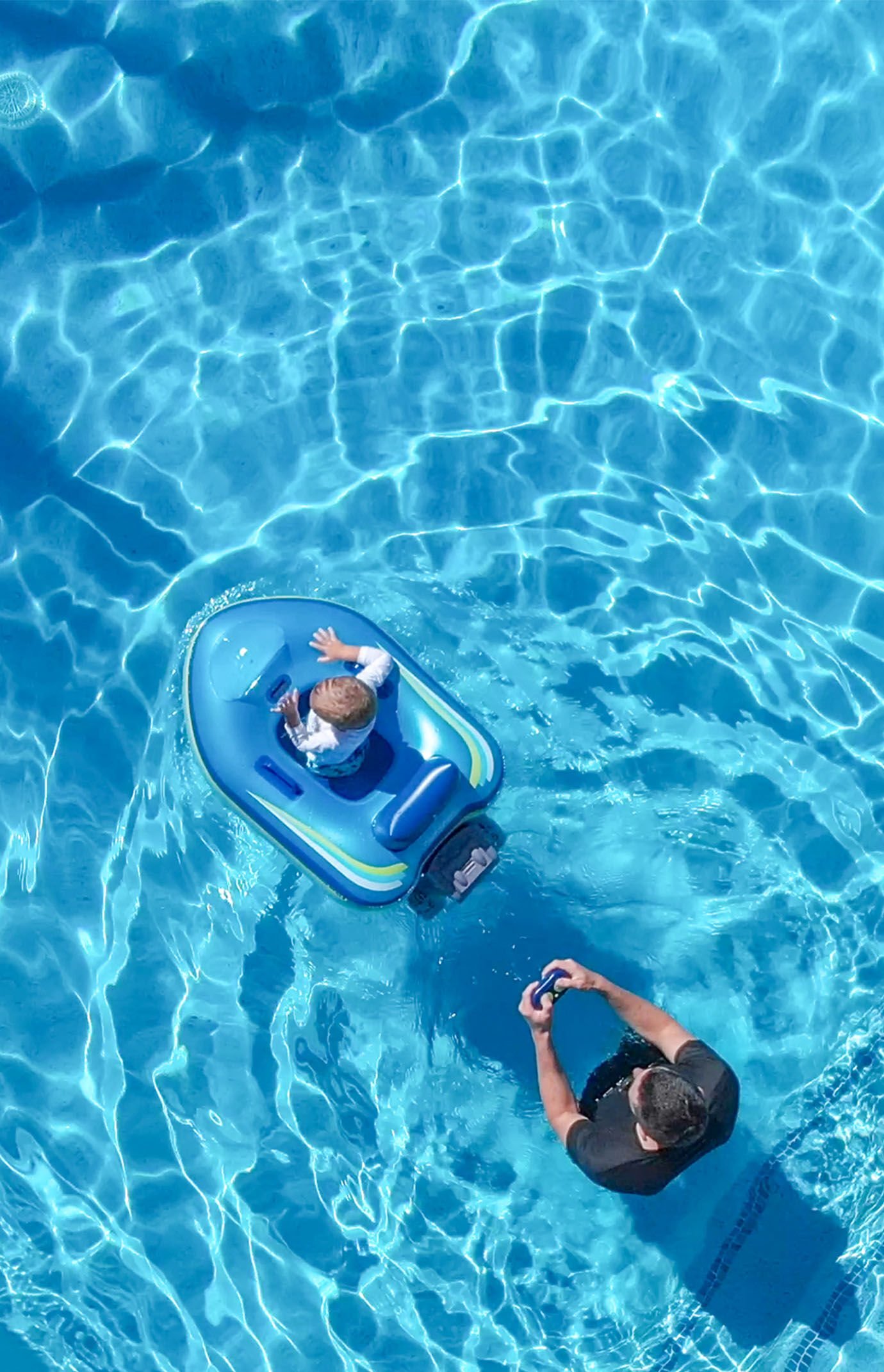 Pool Candy Remote Control Motorized Baby Runner Pool Float