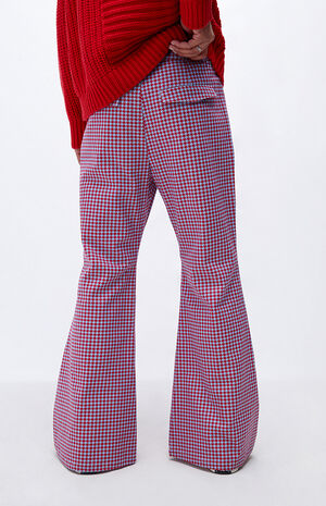 Fashion Scholarship Fund x Allegra Houndstooth Flare Pants image number 4