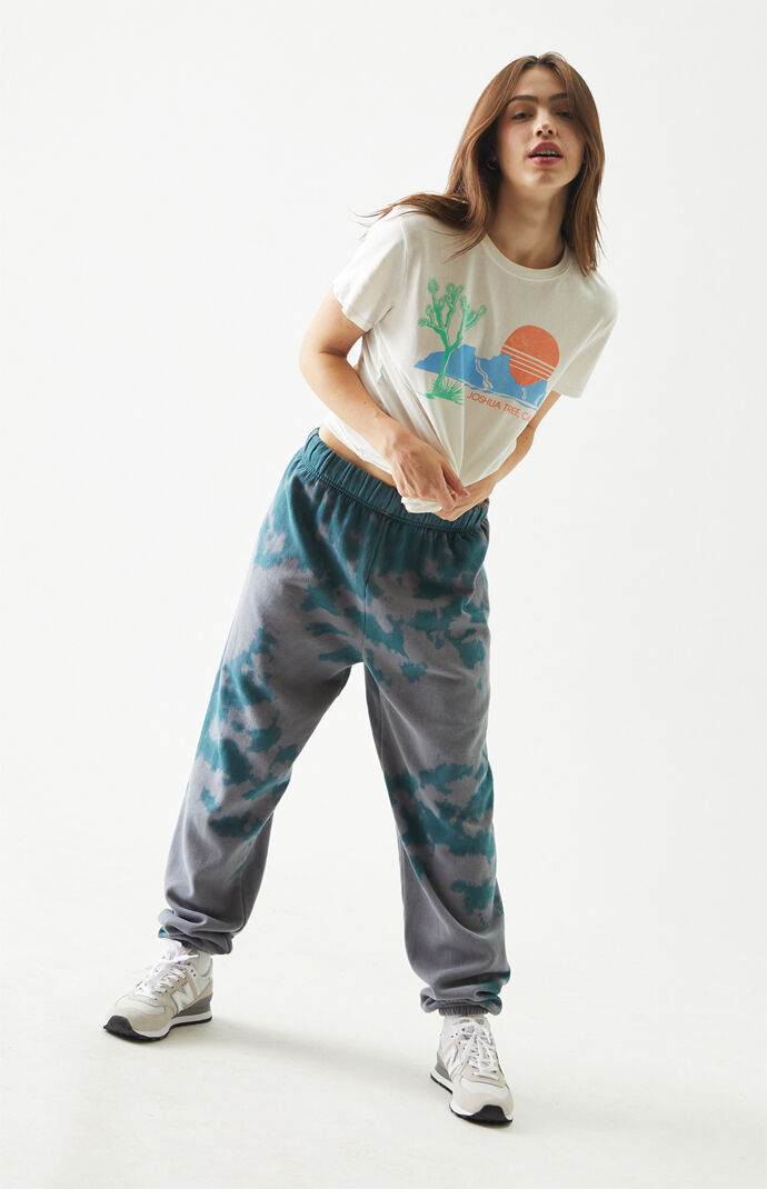 Greek Tie Dye Sweatpants
