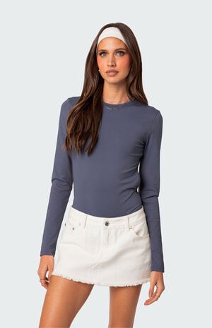 Neta Back Cut Out Bodysuit image number 1