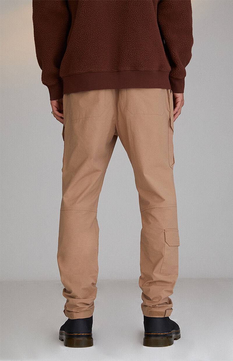 PacSun Khaki Slim Cargo Pants PacSun