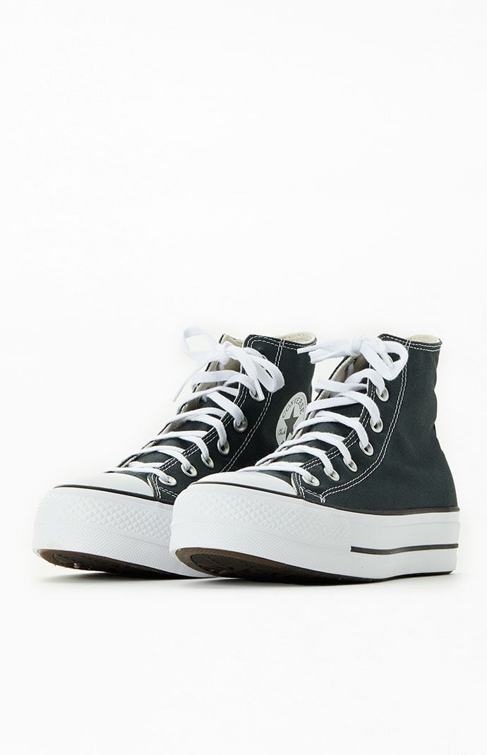 White high top converse size 2 store