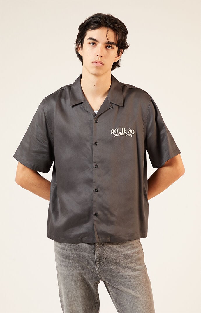 Pacsun Route 80 Oversized Camp Shirt
