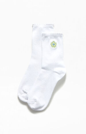 Checker Daisy Socks image number 1