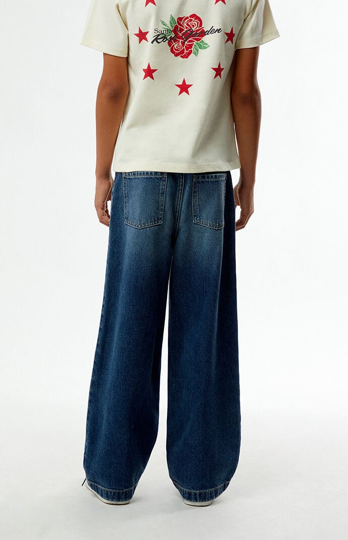 Pacsun Kids Baggy Jeans Medium Blue