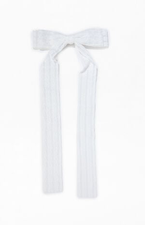 Woven Bow Barrette