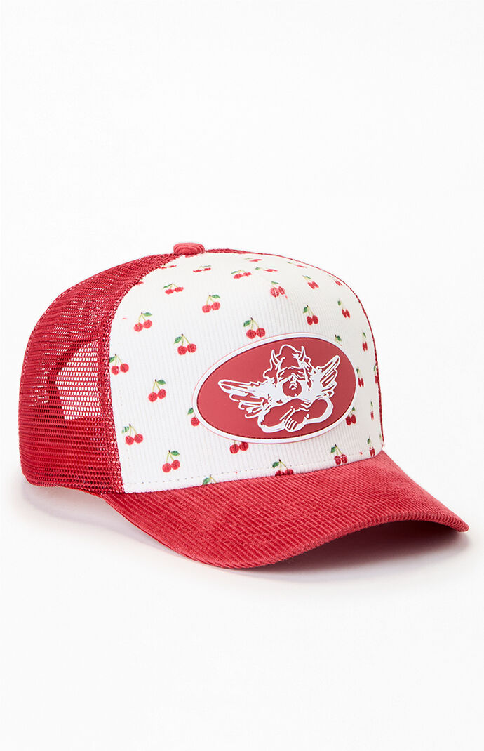 Boys Lie Know How to Pick'em Corduroy Trucker Hat