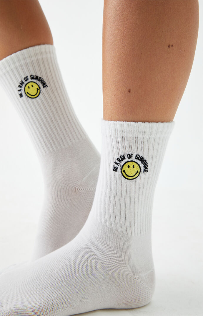 Ray Of Sunshine Crew Socks