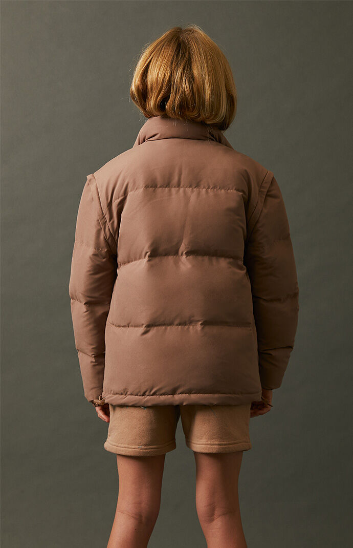 Kids Eco Hybrid Puffer Jacket | PacSun