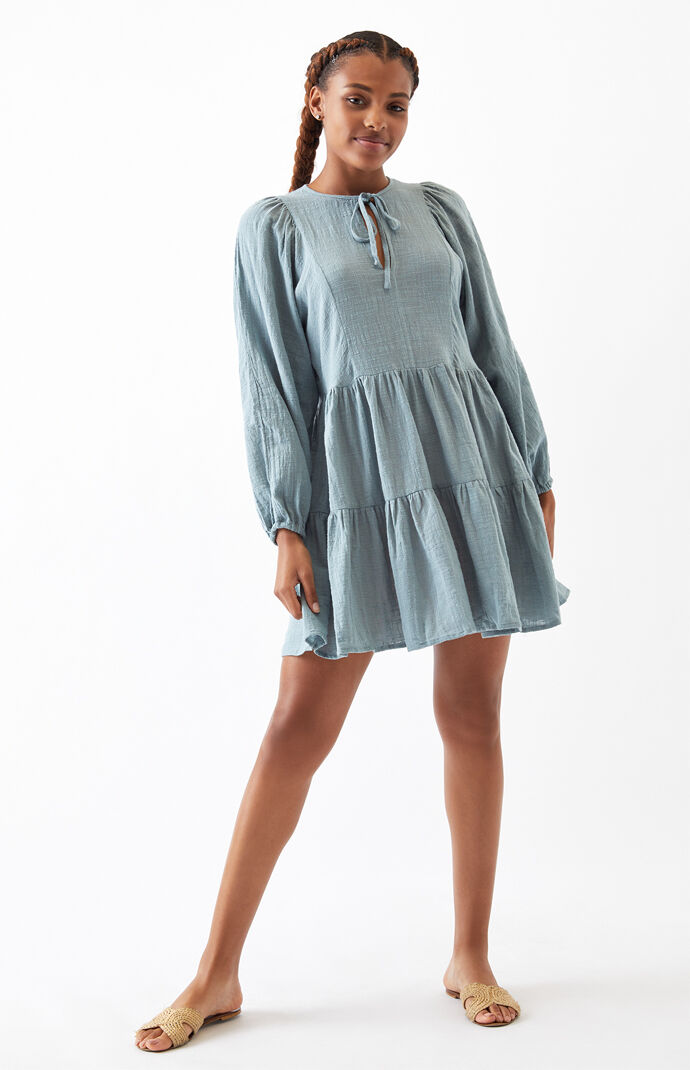 Jodie Long Sleeve Mini Dress