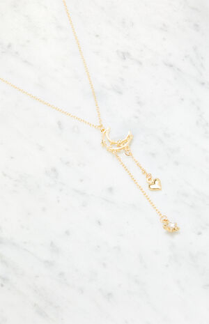 Moon Pendant Necklace image number 2