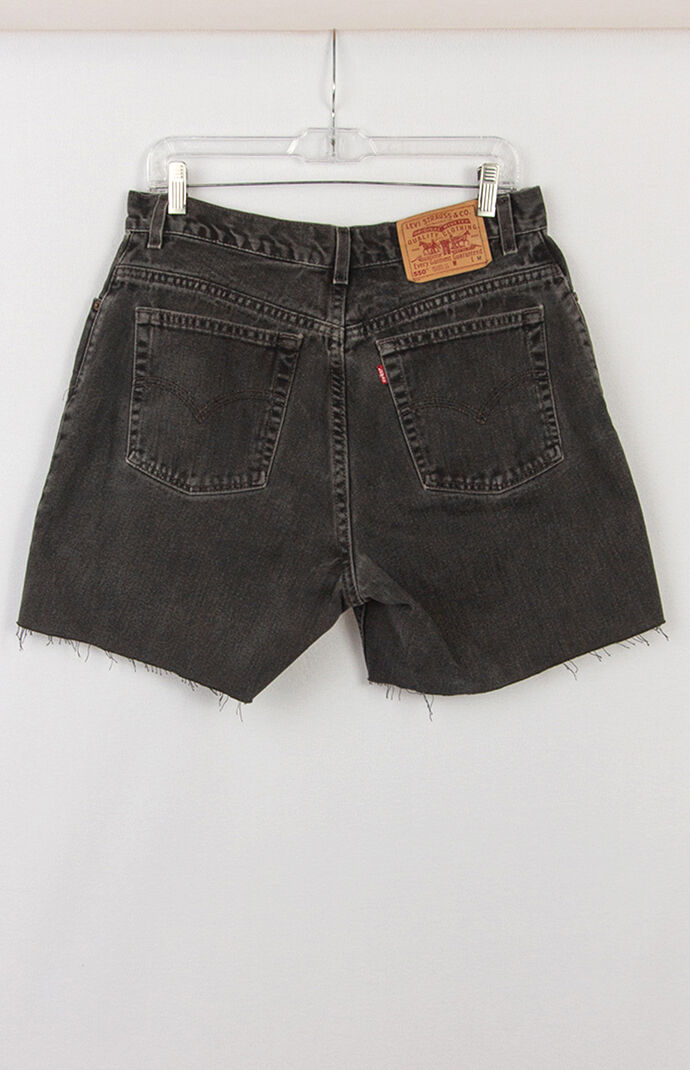 Upcycled Levi's 550 Relaxed Fit Denim Shorts