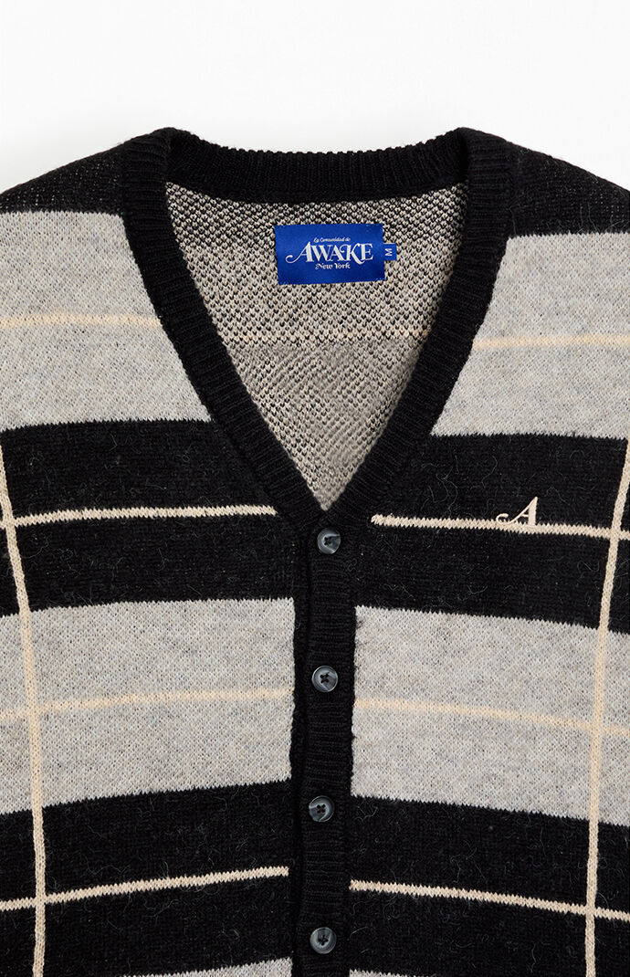 Awake NY Plaid Cardigan