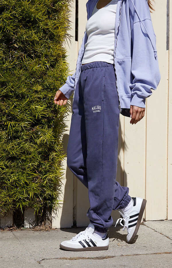 John Galt Navy Rosa Sweatpants PacSun