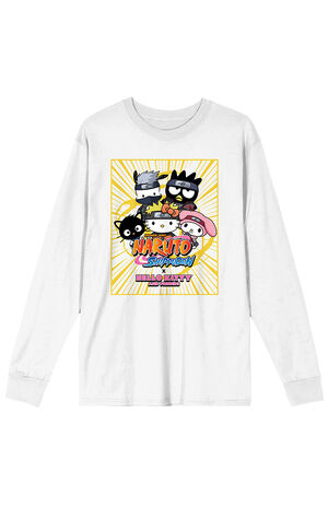 Naruto Shippuden x Hello Kitty Anime T-Shirt Naruto Shippuden x Hello Kitty Anime T-Shirt image number null