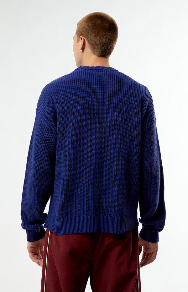 Pacsun Hudson Ribbed Knit Crew Neck Sweater