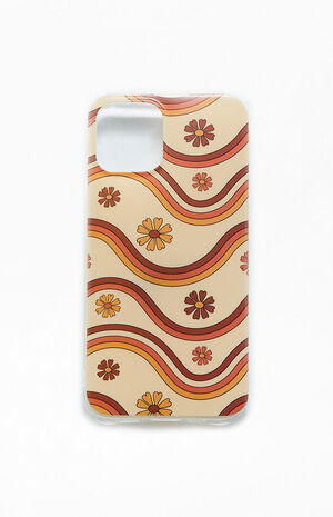 Retro Floral iPhone 12/12 Pro Case image number 1