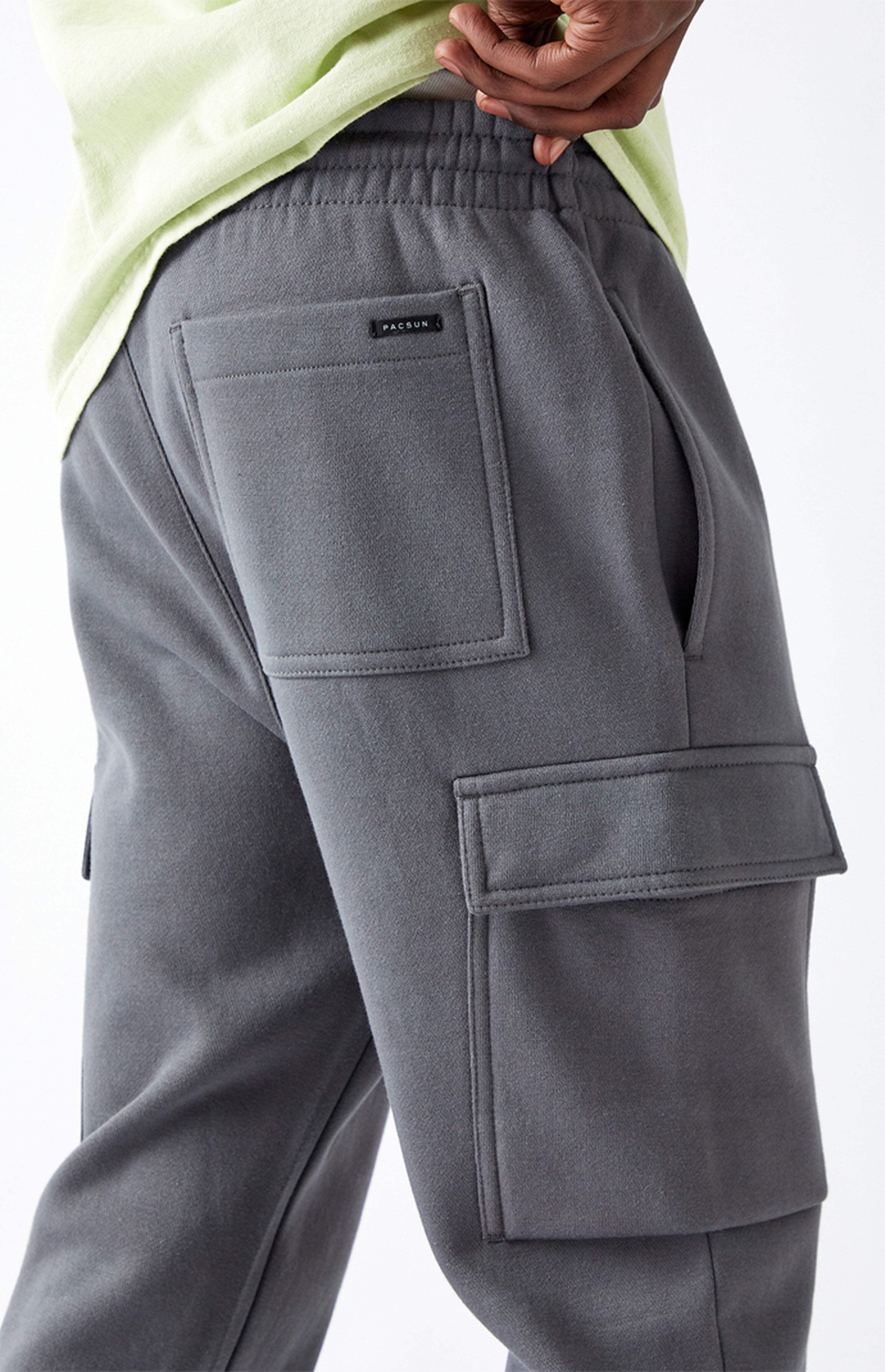 black cargo pants pacsun