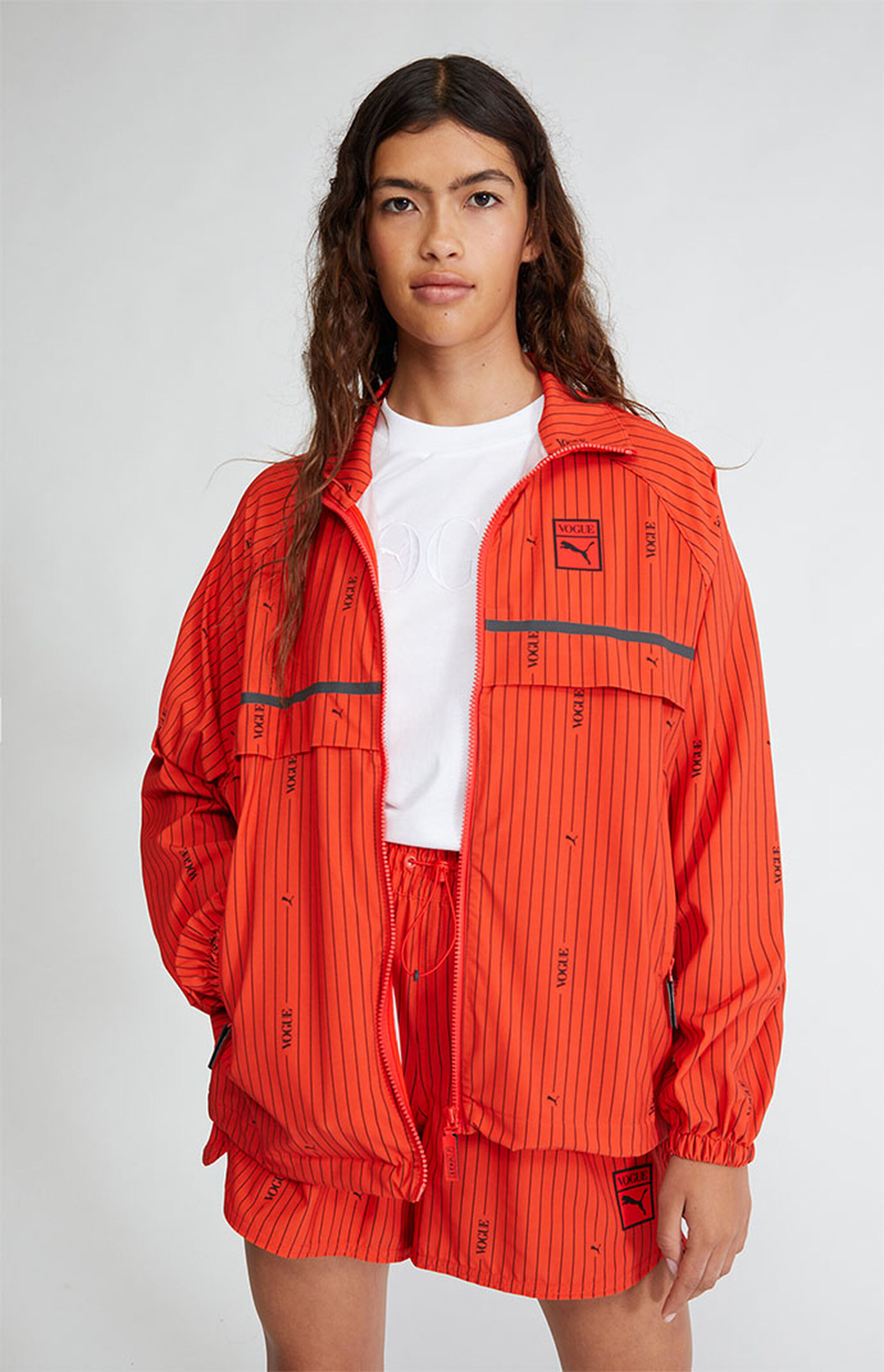 Puma x Vogue Red Lightweight Jacket PacSun