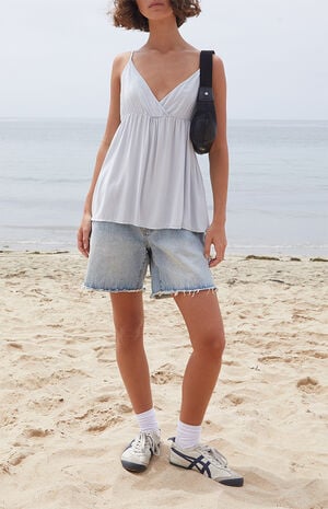 Light Blue Edith Tank Top image number 4