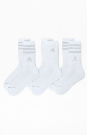3 Pack 3-Stripes Crew Socks image number 1