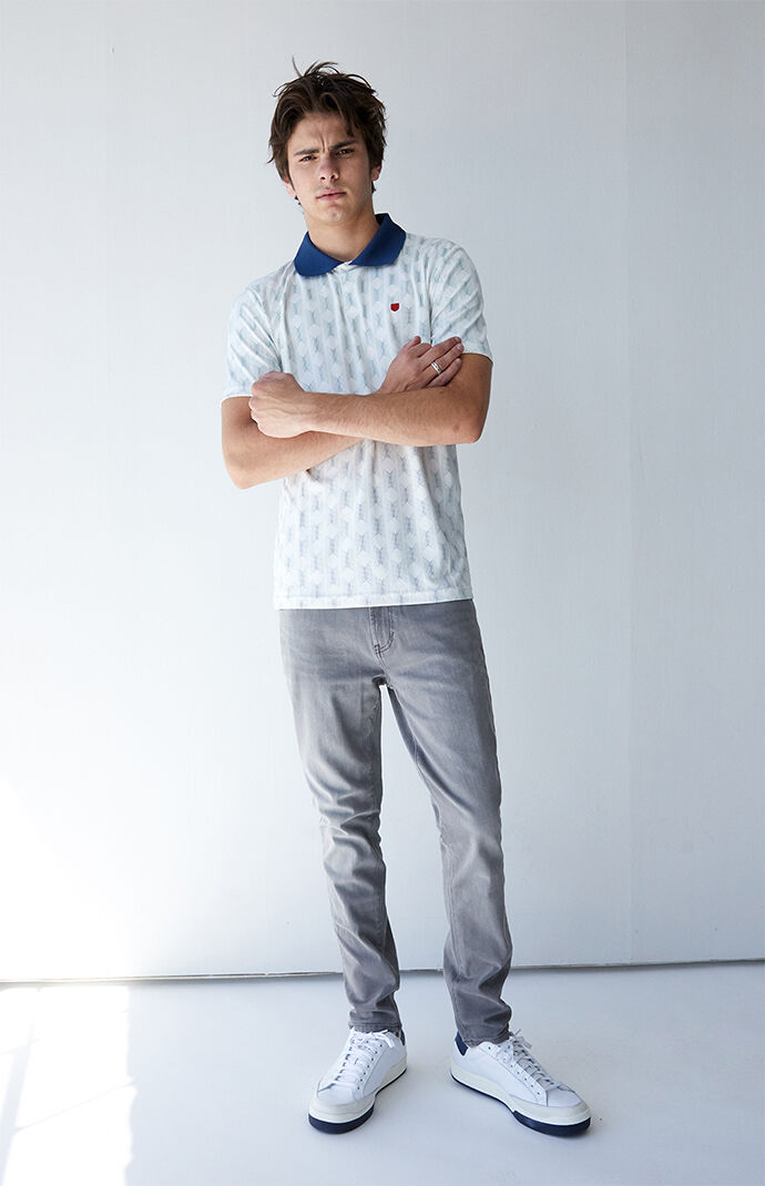 Proper Crossover Mesh Polo Shirt