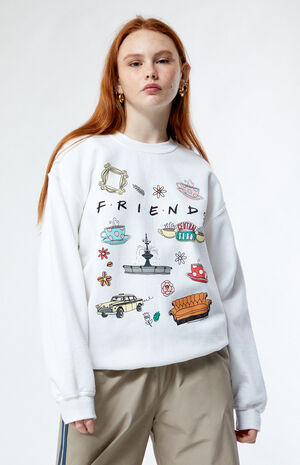 Friends Symbols Crew Neck Sweatshirt image number 1
