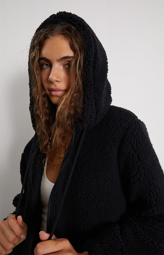Pacsun royal sherpa hoodie 2025