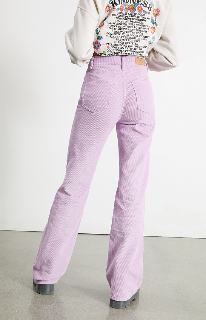 Purple store bootcut jeans