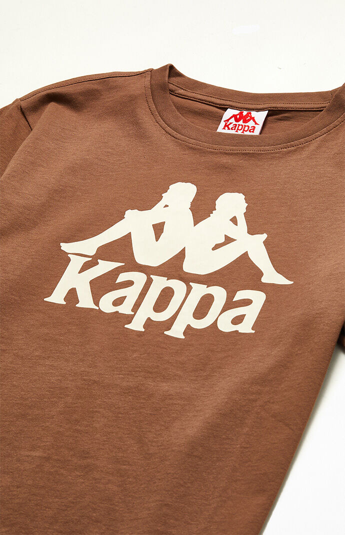 Brown kappa discount shirt