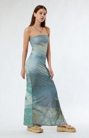 x PacSun Landscape Maxi Dress image number 3
