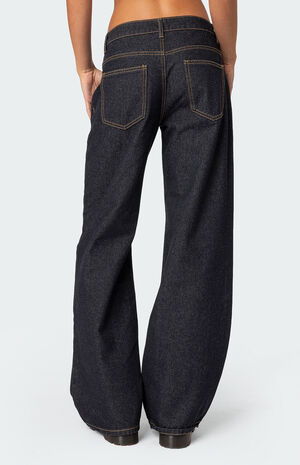 Raelynn Washed Low Rise Jeans image number 5