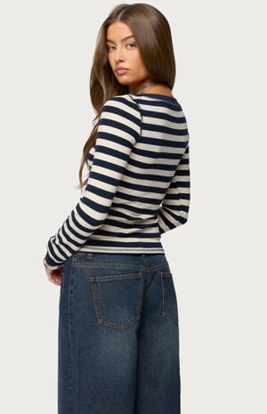 Rainey Striped Long Sleeve Top image number 3